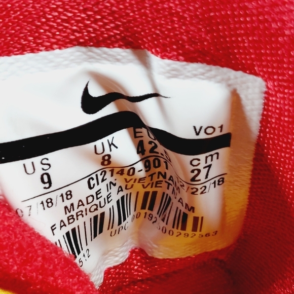 Nike PG 3 All Star  Orange Green High Top Lace Up Running Sneakers F1004 - Picture 10 of 13